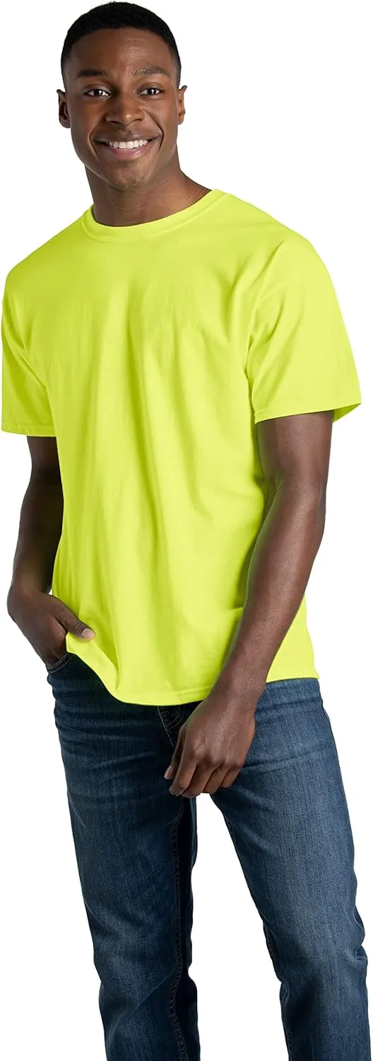 Fruit of the Loom Men's Eversoft Cotton T-Shirts, Breathable & Moisture Wicking with Odor Control, Sizes S-4X