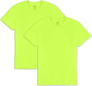 Fruit of the Loom Men's Eversoft Cotton T-Shirts, Breathable & Moisture Wicking with Odor Control, Sizes S-4X