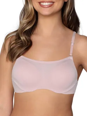Fruit of the Loom Women's Breathable Cami Bra with Convertible Straps