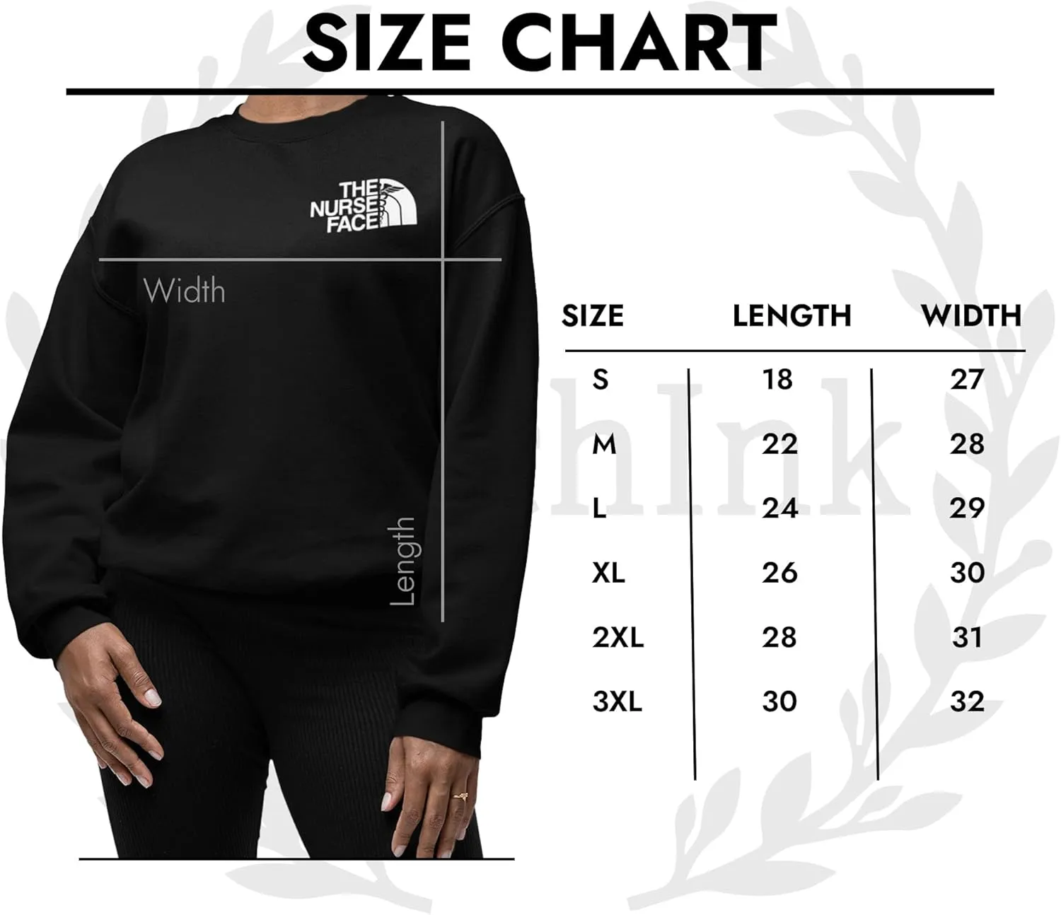 Funny Graphic Sweatshirt for Men, Women, Unisex - The Nurse Face Medical Design - Standard Fit Cozy Pullover