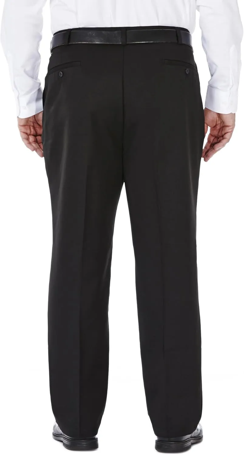 Haggar Men's Cool 18 Heather Solid Pant