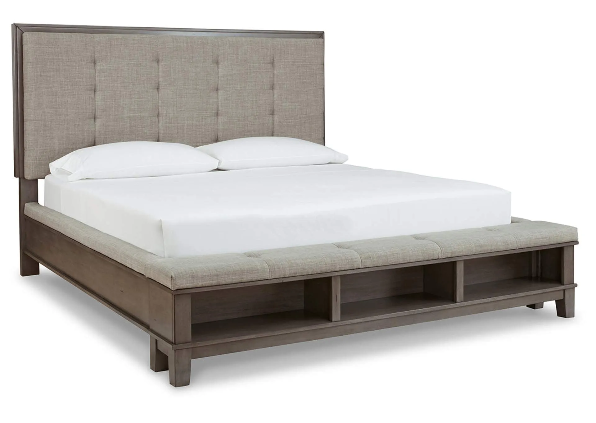 Hallanden King Panel Bed with Storage