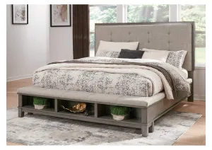 Hallanden King Panel Bed with Storage
