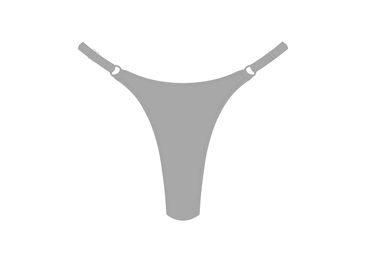 Hills Grey Bow Tie Bottoms