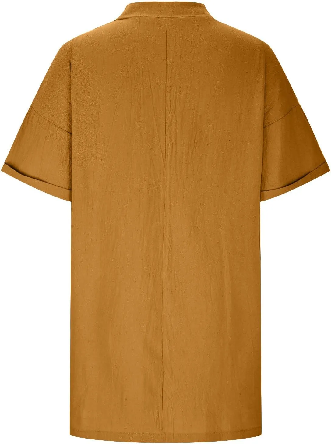 hlysgo Tshirt Dress for Women 2025 Vacation Short Sleeve V Neck Cotton Linen Dresses Summer Loose Comfy Casual Mini Dress