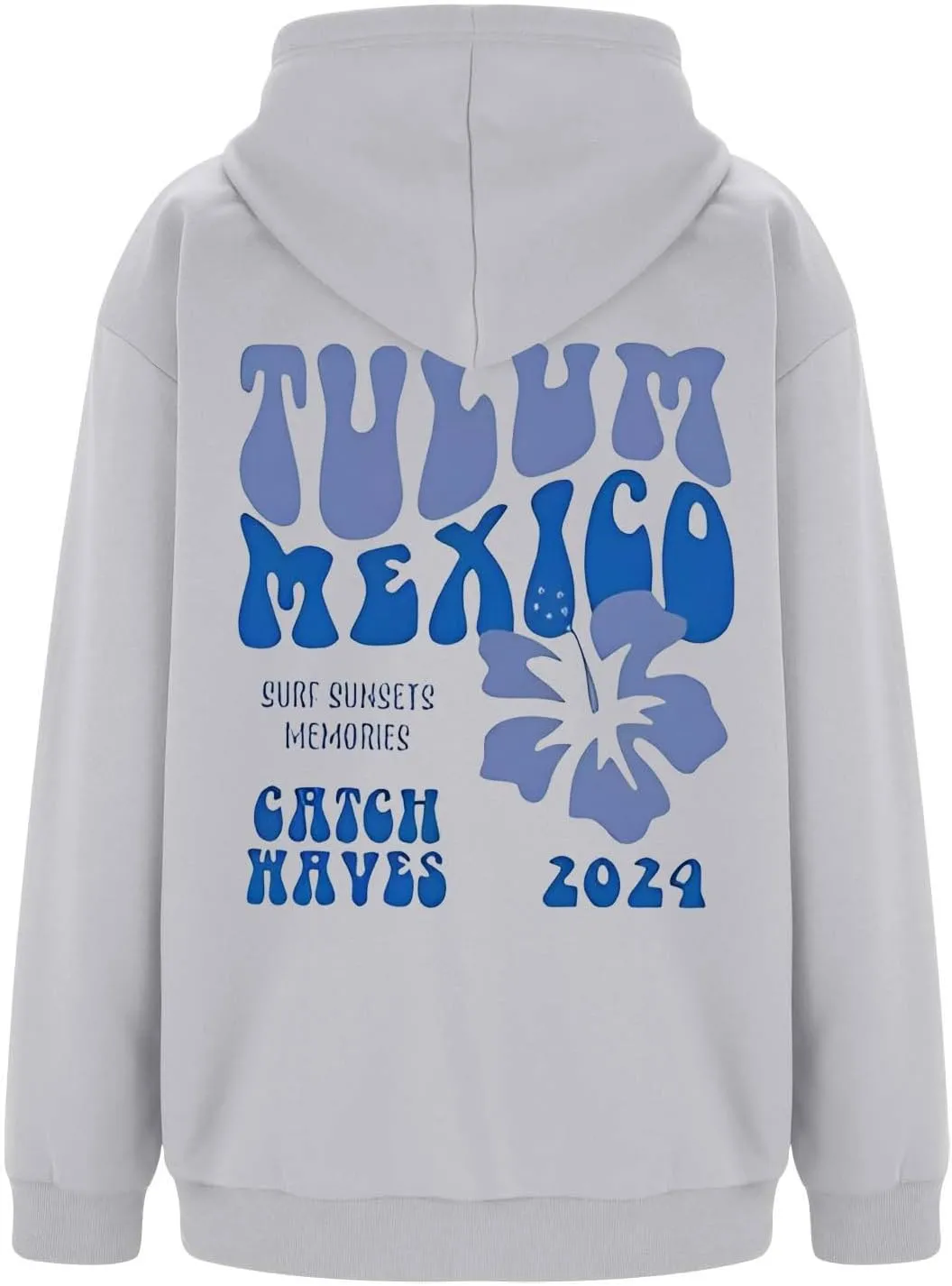 Hoodies Y2k Letter Graphic Hoodies for Women 2024 Preppy Sweatshirts Long Sleeve Drawstring Zipper Pockets Pullover