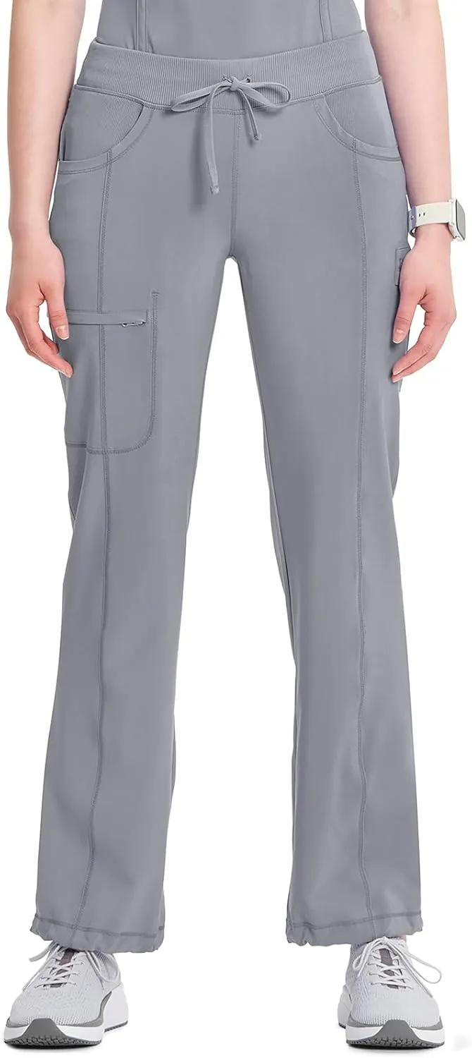 Infinity by Cherokee Straight Leg Drawstring Women Scrub Pants 360 Stretch with 4 Pockets 1123A