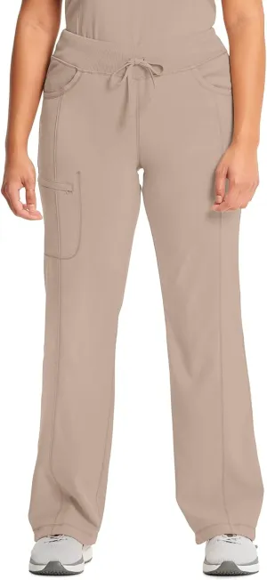 Infinity by Cherokee Straight Leg Drawstring Women Scrub Pants 360 Stretch with 4 Pockets 1123A