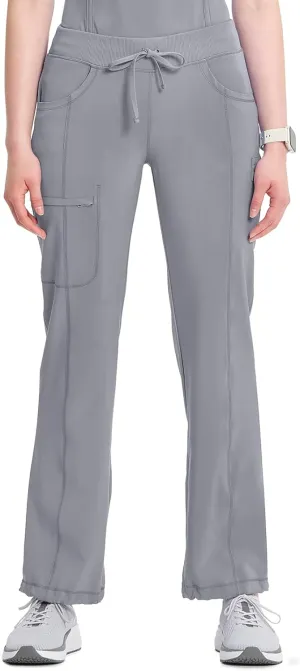Infinity by Cherokee Straight Leg Drawstring Women Scrub Pants 360 Stretch with 4 Pockets 1123A