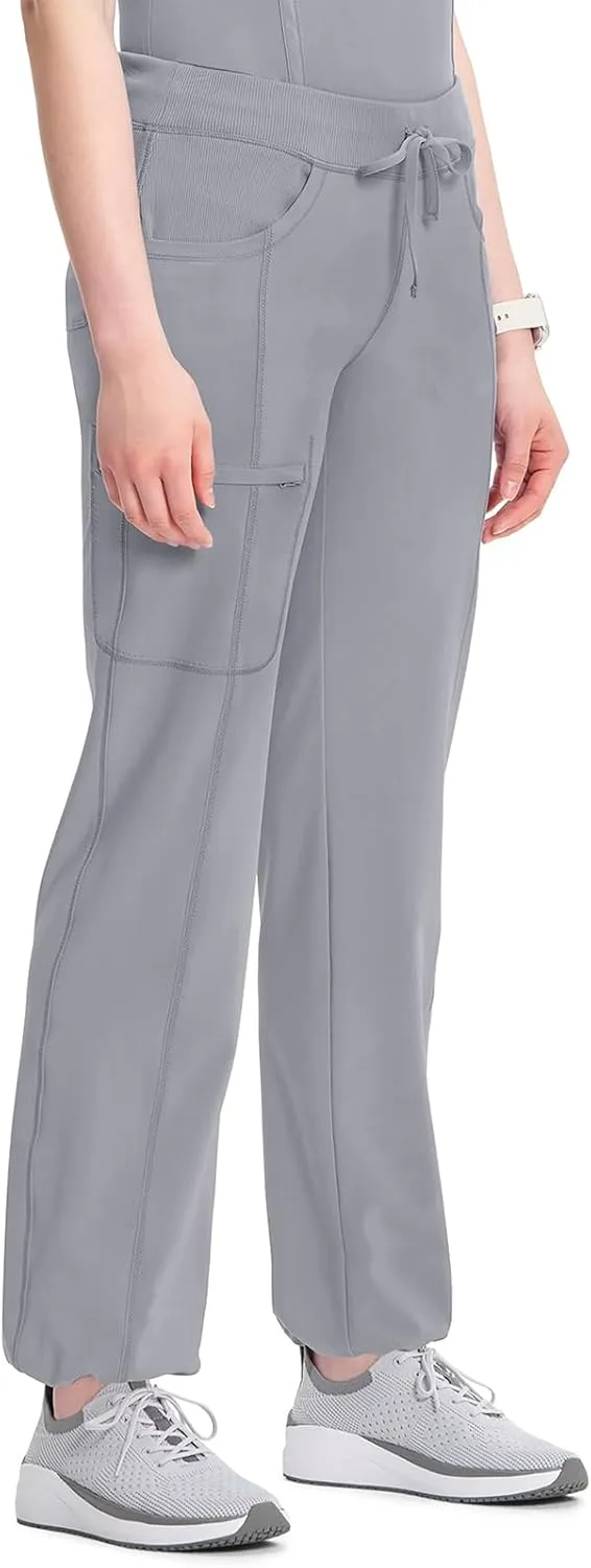Infinity by Cherokee Straight Leg Drawstring Women Scrub Pants 360 Stretch with 4 Pockets 1123A