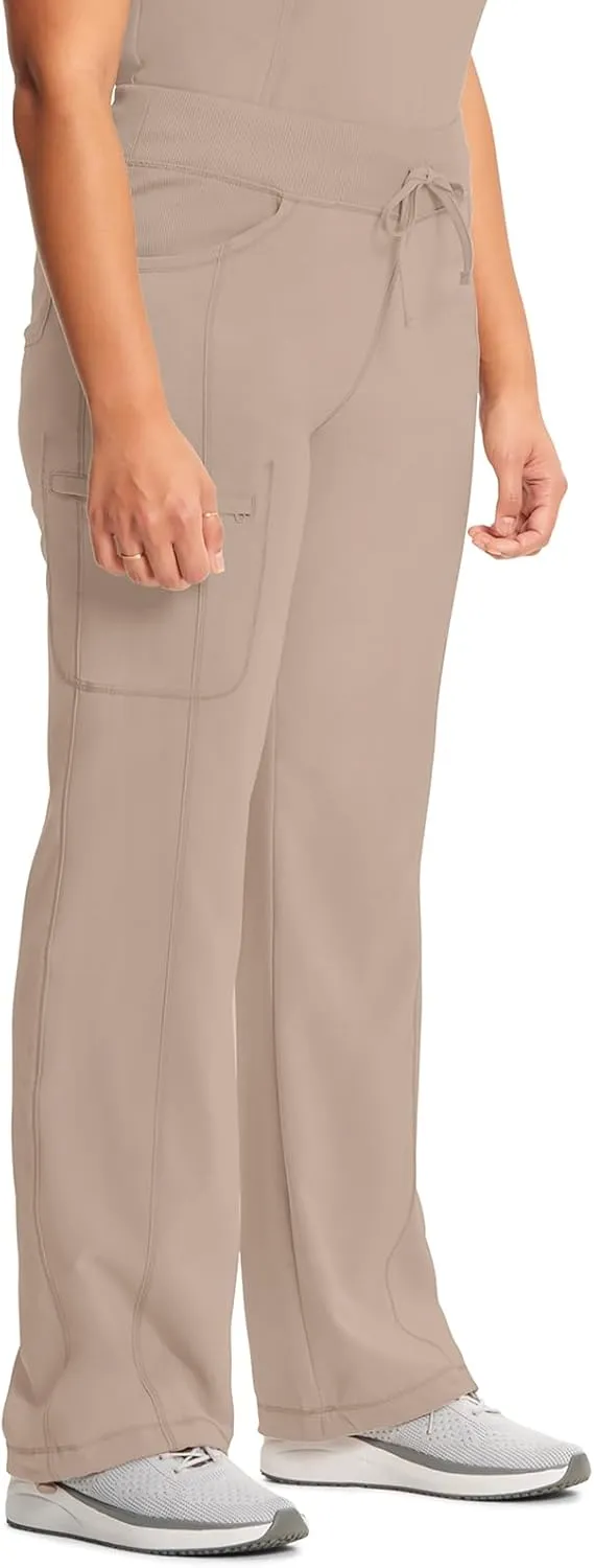 Infinity by Cherokee Straight Leg Drawstring Women Scrub Pants 360 Stretch with 4 Pockets 1123A