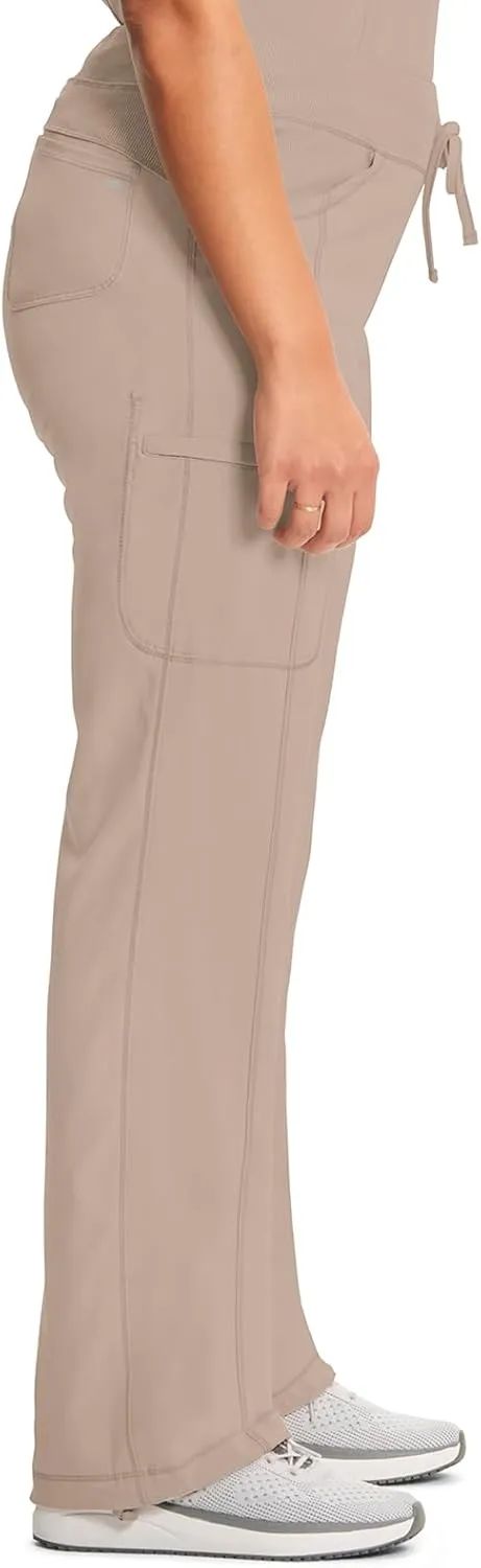Infinity by Cherokee Straight Leg Drawstring Women Scrub Pants 360 Stretch with 4 Pockets 1123A