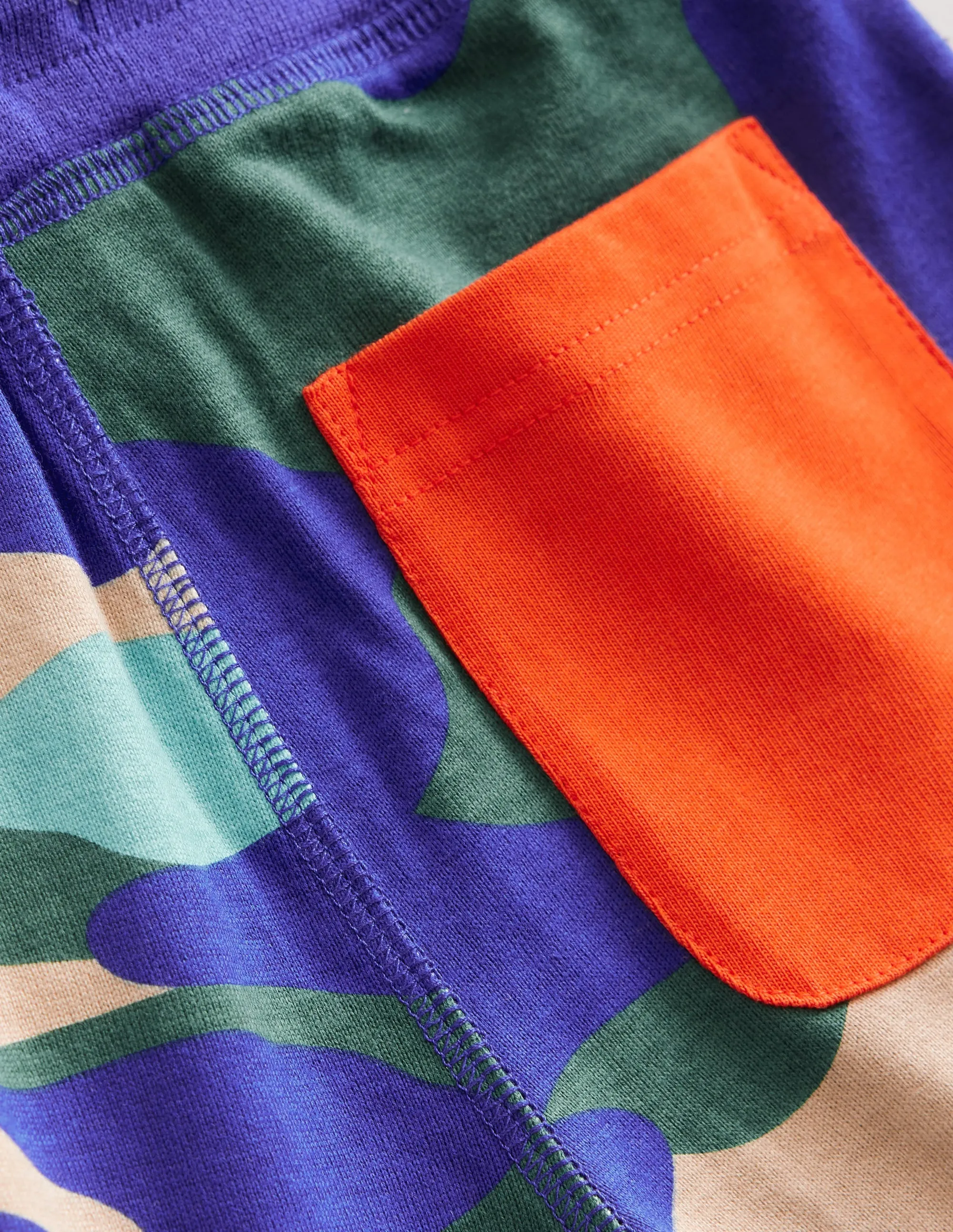 Jersey Baggies-Blue Camo