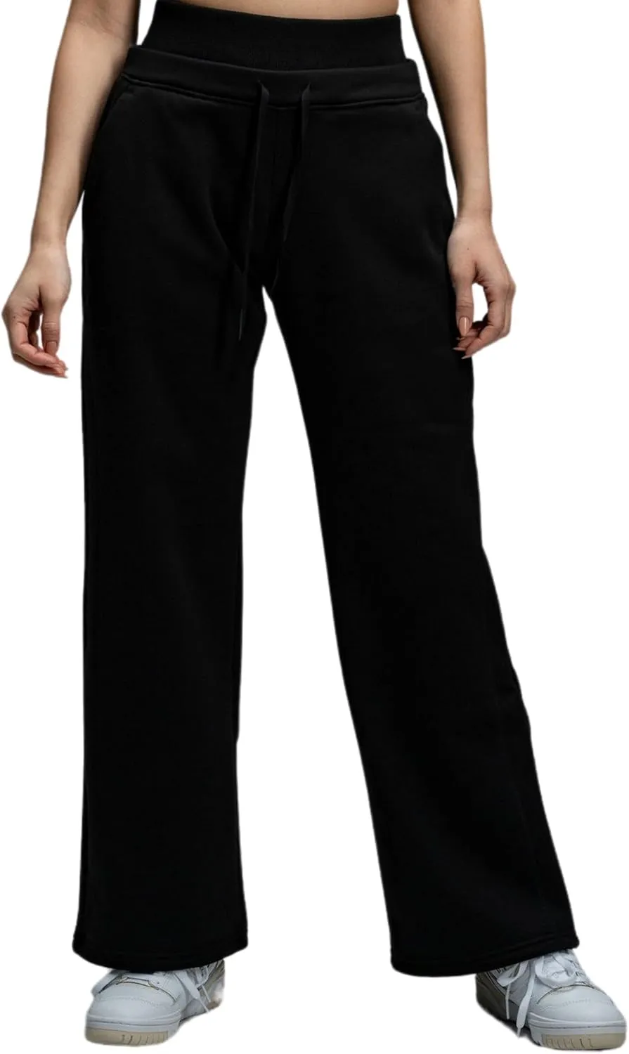 Kamo Fitness CozyTec Wide Leg Pants Woman with Pockets Loose Casual Lounge Sweatpants Women Travel Pant