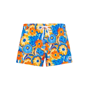 Kulani Kinis 4" Stretch Swim Trunks - Havana Heat - FINAL SALE