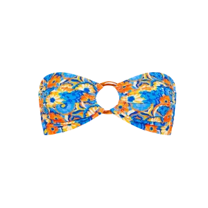 Kulani Kinis Strapless Bandeau Bikini Top - Havana Heat - FINAL SALE