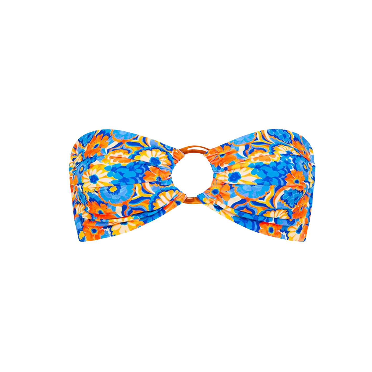 Kulani Kinis Strapless Bandeau Bikini Top - Havana Heat - FINAL SALE