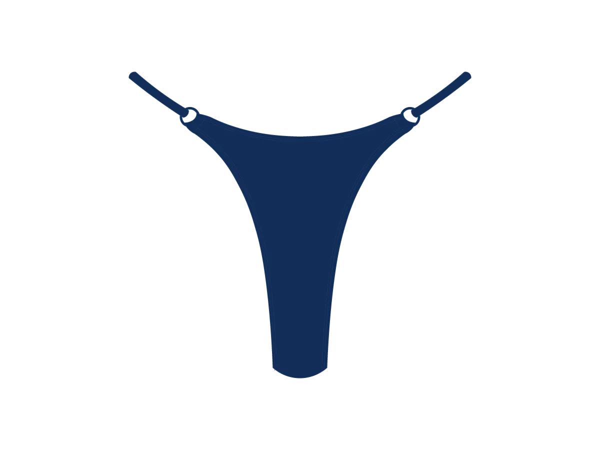 Laguna Blue Bow Tie Bottoms