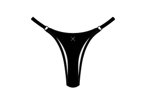 Manhattan Black Bow Tie Bottoms