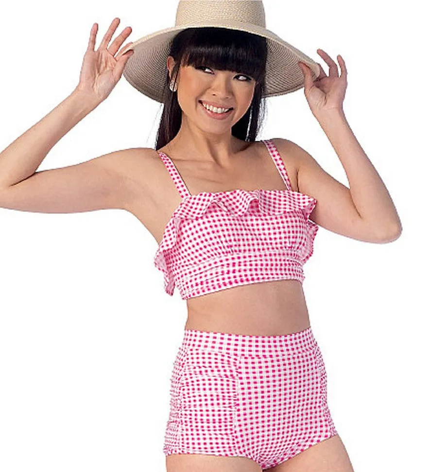 McCall's Pattern M7168 Misses' Retro Bikinis