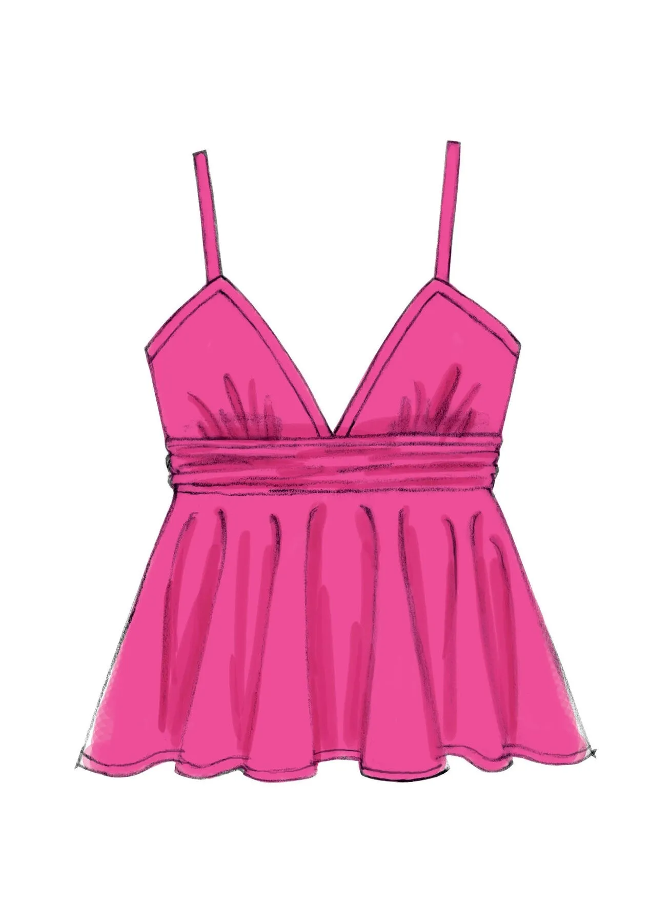 McCall's Pattern M7168 Misses' Retro Bikinis