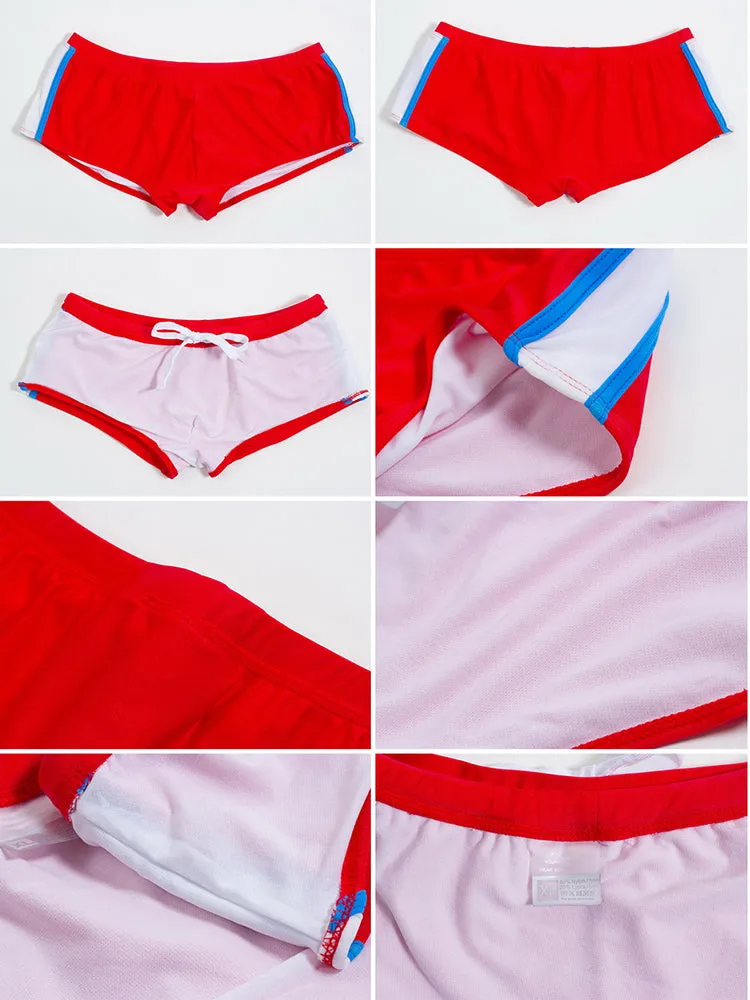 Men Breathable Sexy Low Rise Bikini Swim Briefs