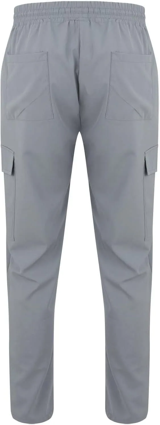 Men's 2024 Casual Pants Elastic Waist Drawstring Beach Summer Pants Lightweight Athletic Casual Sweatpants Work Pants