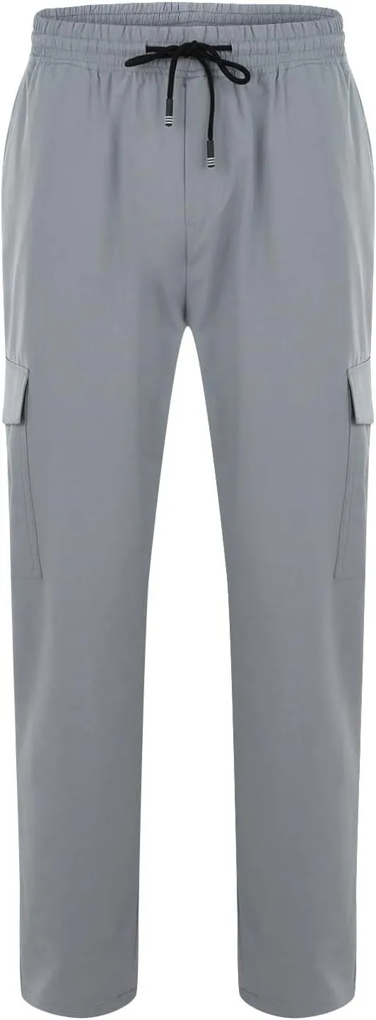 Men's 2024 Casual Pants Elastic Waist Drawstring Beach Summer Pants Lightweight Athletic Casual Sweatpants Work Pants
