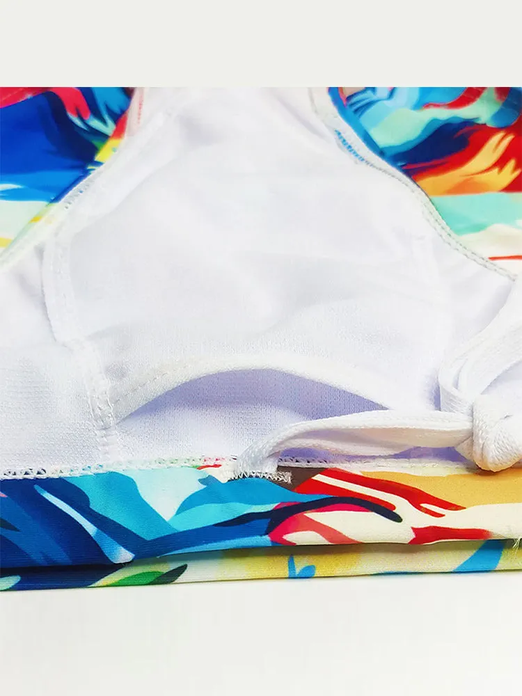 Men's 3D Pouch Ink Art Beach Swim Brief