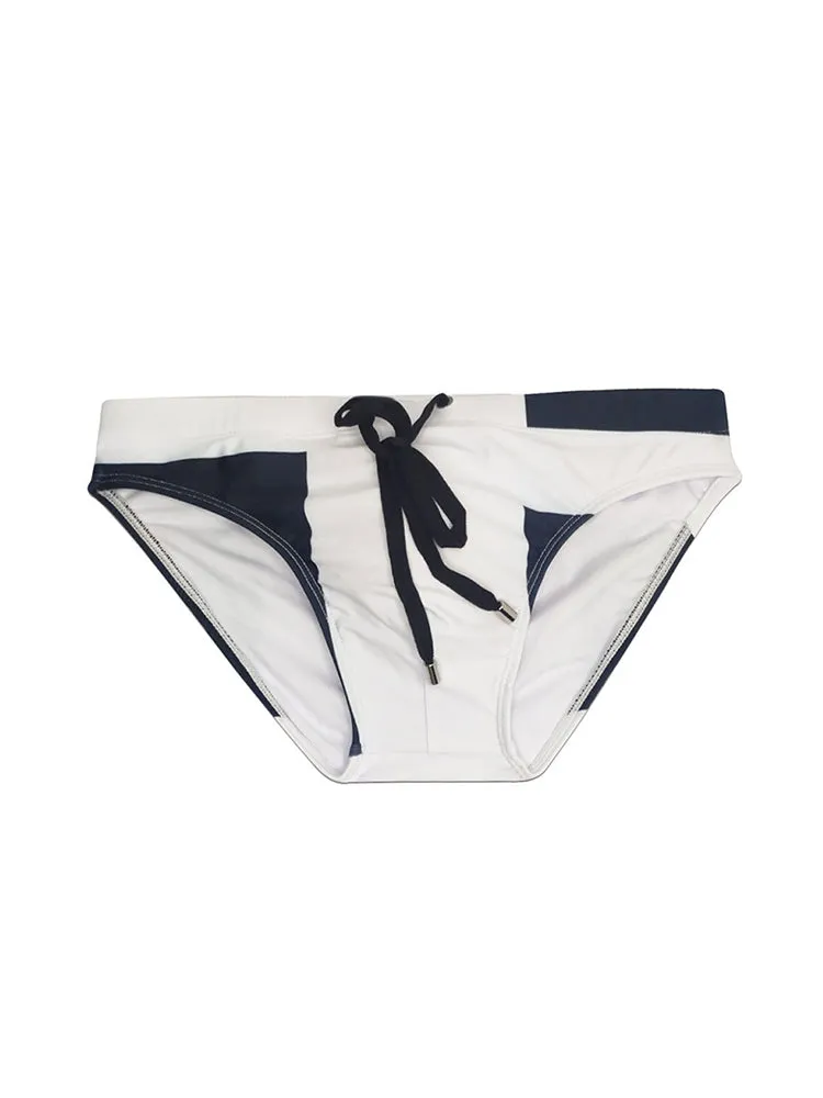 Men's 3D Pouch With Pad Beach Swim Briefs