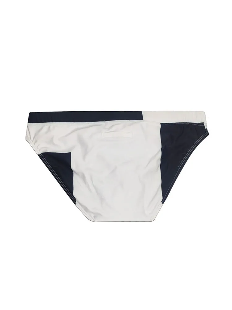 Men's 3D Pouch With Pad Beach Swim Briefs