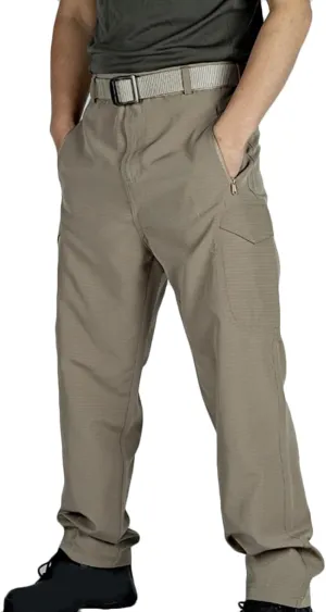 Men's Athletic Chinos Slim Fit Bottoms for Gym Workout Stretch Joggers Breathable Daily Activewear