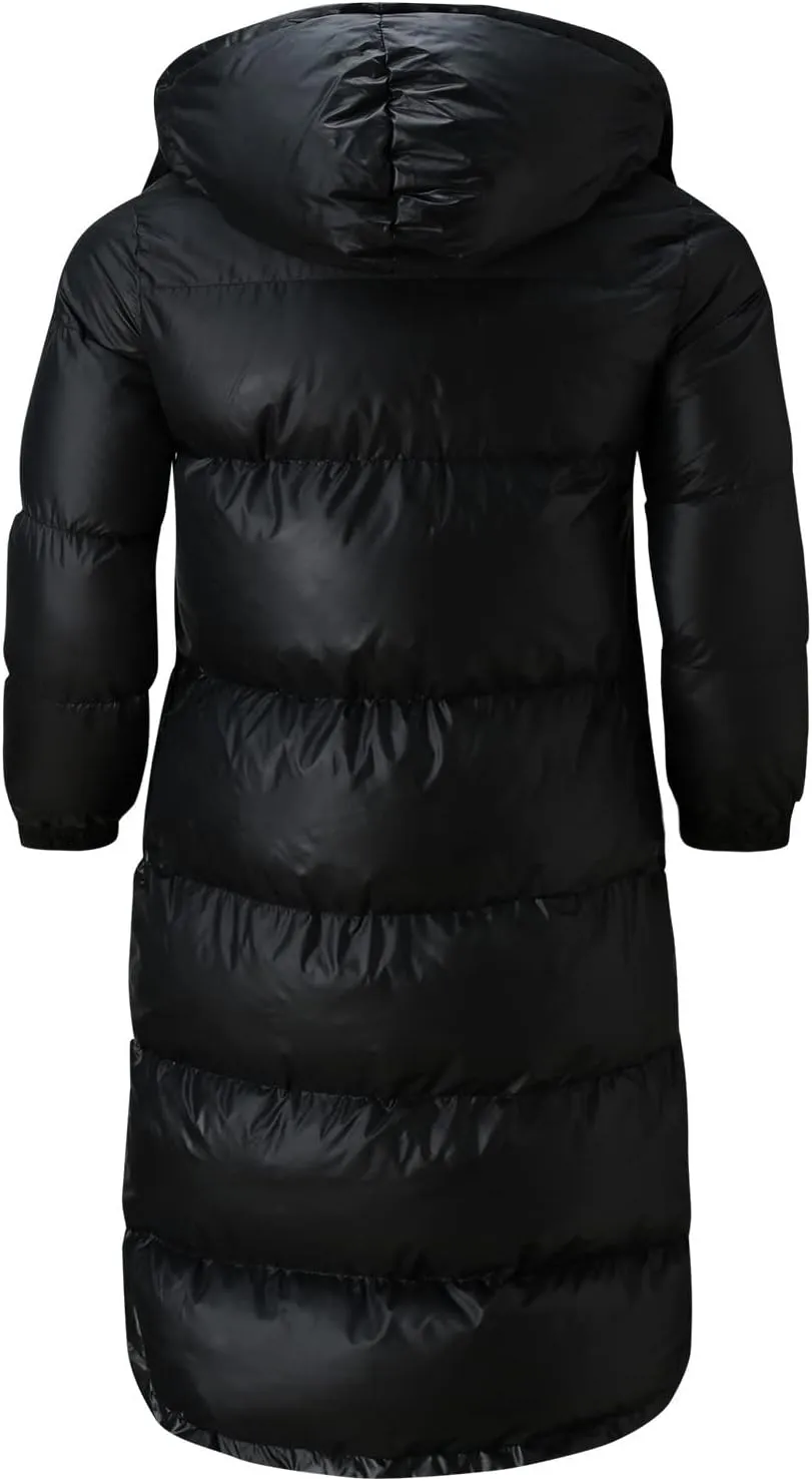 Men's Autumn And Winter Coats Jacket Large Size Solid Color Long Cotton Coat Padded Jacket Pocket Mountain Jacket Mens
