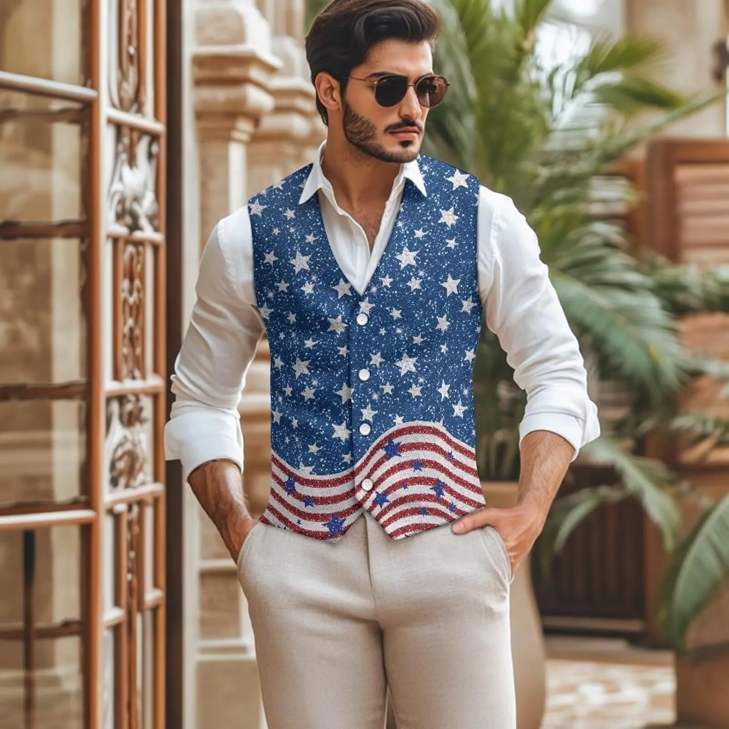 Men's Casual Business Formal Vests Suit Tuxedo Lightweight Waistcoat Slim Fit Dress Blazer Vest Jackets S-4XL