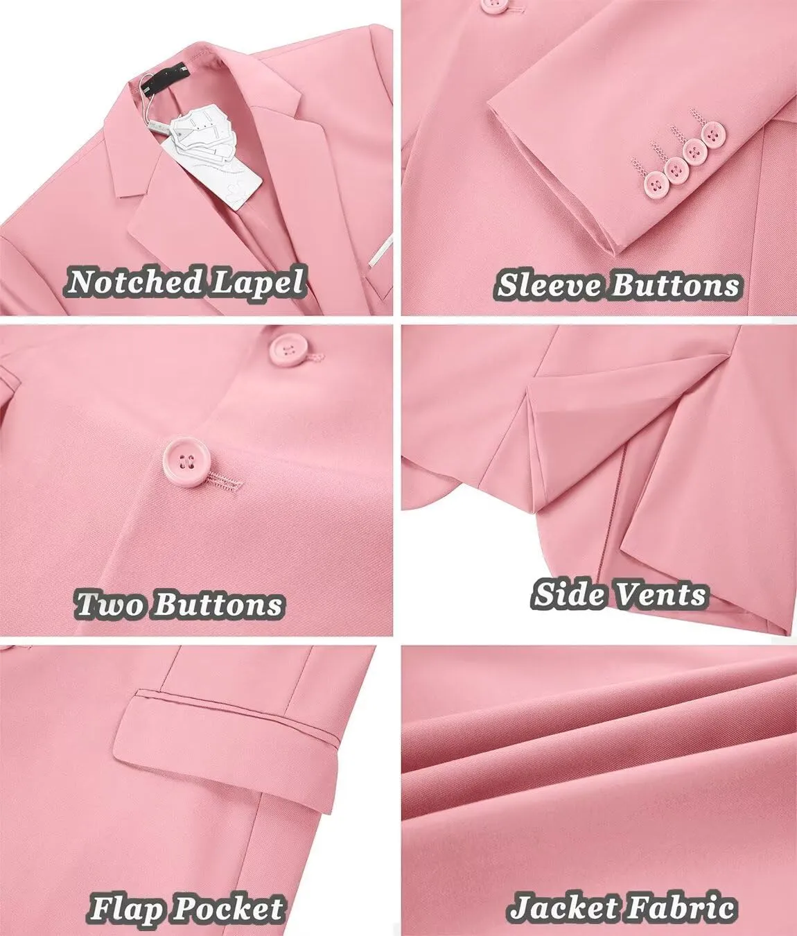 Men's Casual Suit Blazer Tux Separates Jacket Slim Fit 2 Button Lightweight Men Suits Sport Coats for Wedding Prom Party