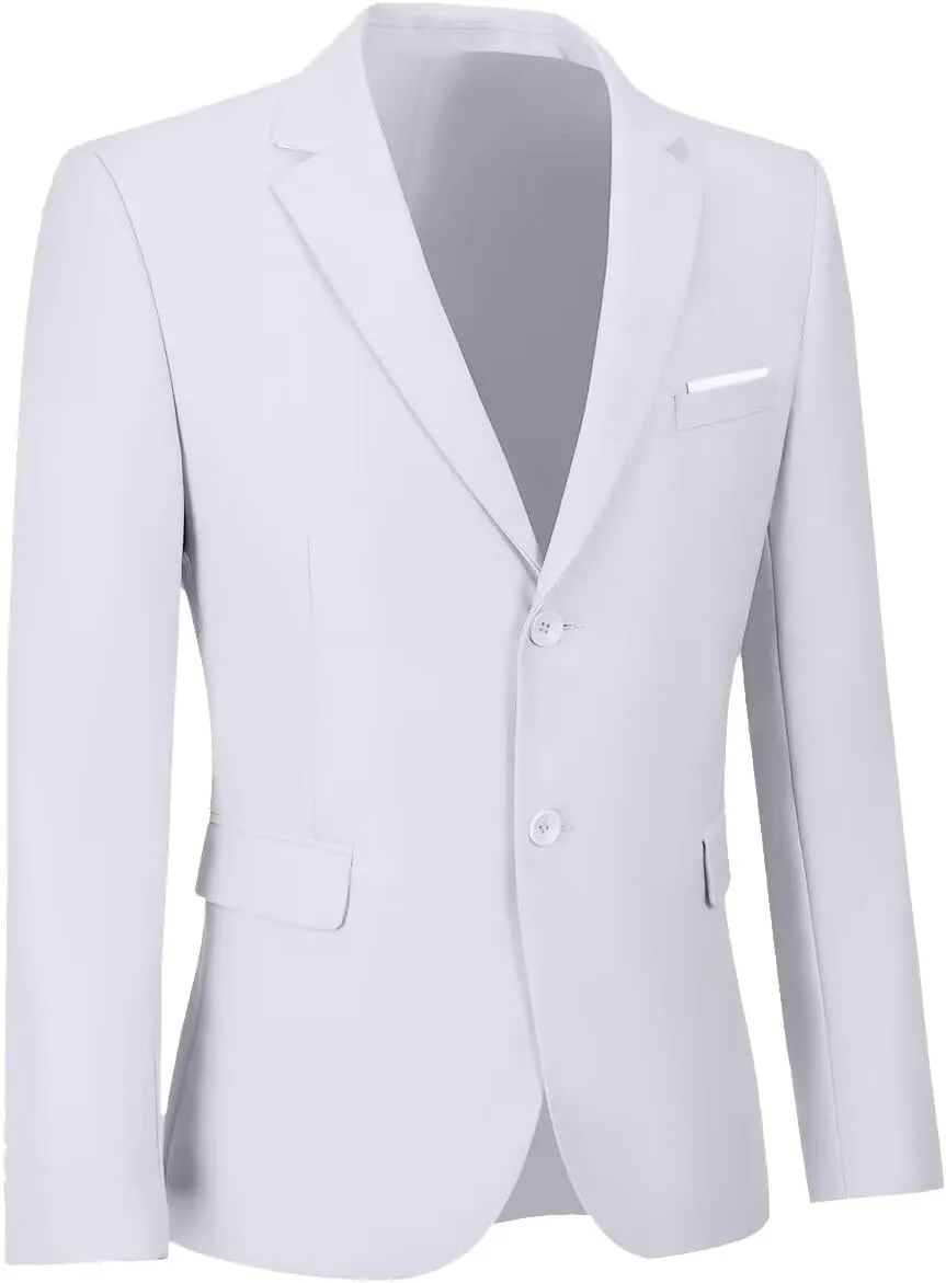 Men's Casual Suit Blazer Tux Separates Jacket Slim Fit 2 Button Lightweight Men Suits Sport Coats for Wedding Prom Party