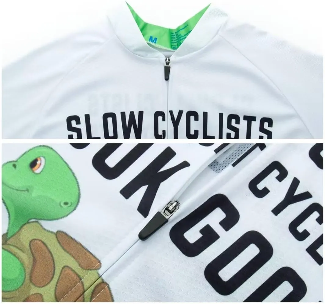 Men's Cycling Jersey Polyester Black Cycling Clothing Bike Jersey Short Sleeve Bike Shirts