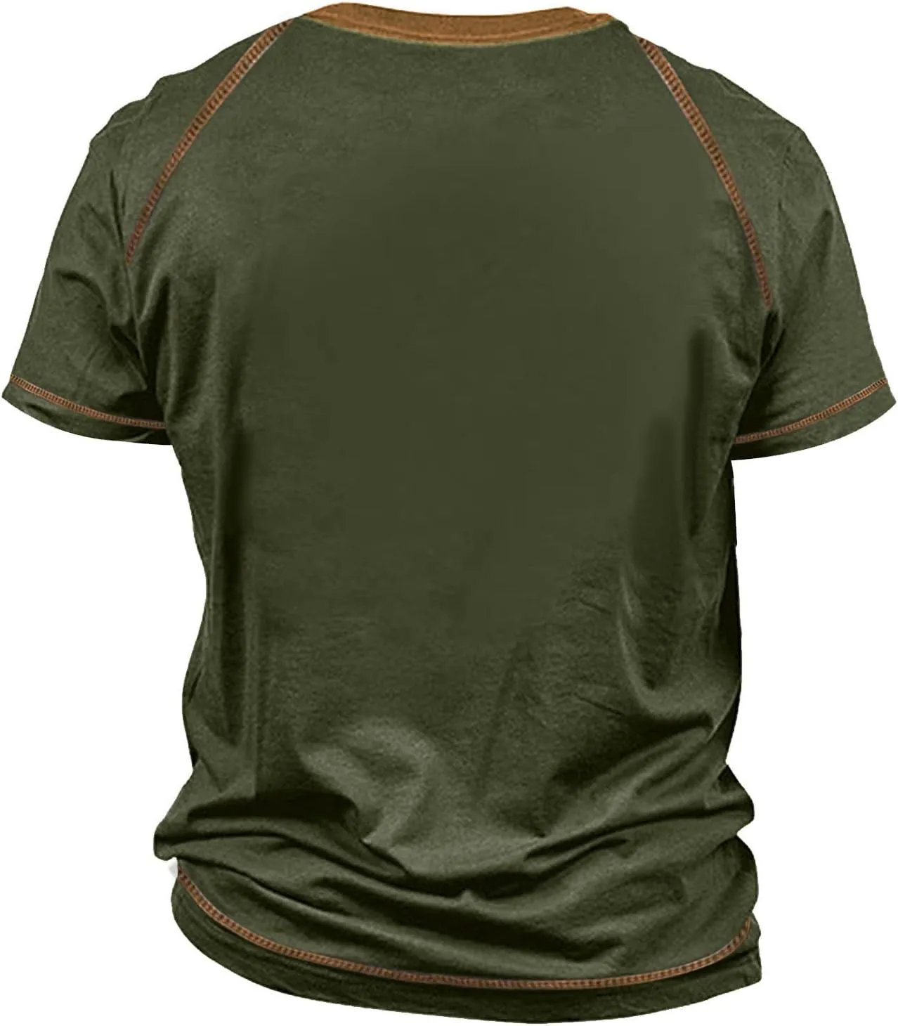 Men's Oversized Retro T Shirt Muscle Gym Workout Athletic Shirt Cotton Tee Shirt Top