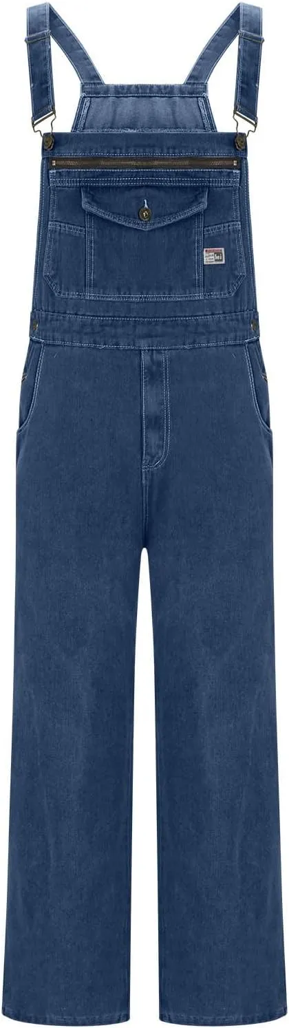 Mens Pants Coveralls Pants Romper for Man Denim Cargo Overall Western Fall Summer Pants 2025 Trendy