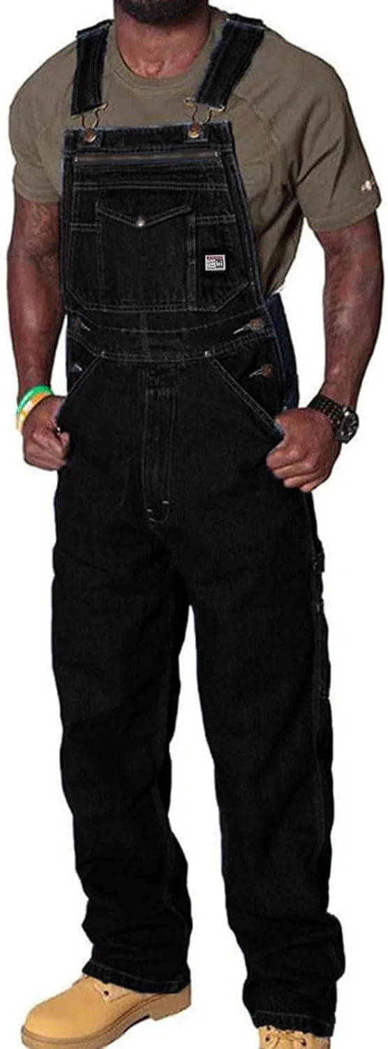 Mens Pants Coveralls Pants Romper for Man Denim Cargo Overall Western Fall Summer Pants 2025 Trendy