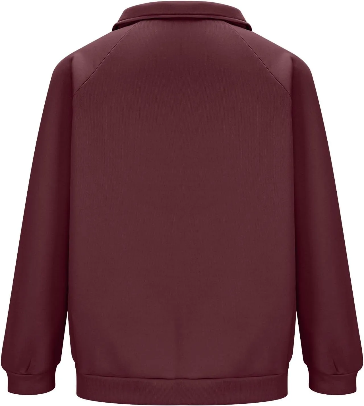 Men's Quarter Zip Pullover Fleece Lined Mock Neck Sweatshirts Oversized Golf Pullovers Warm Winter Outerwear