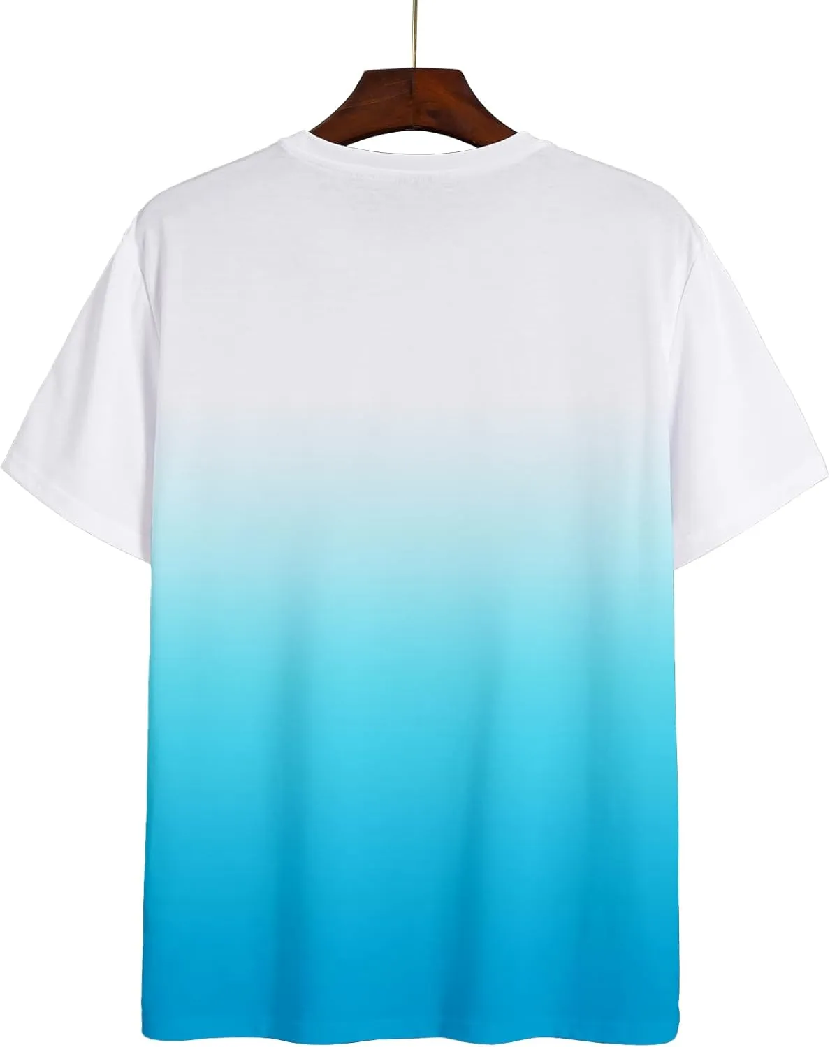 Men's Short-Sleeved Graphic T-Shirt Letters Fashion Printing Round Neck T-Shirt