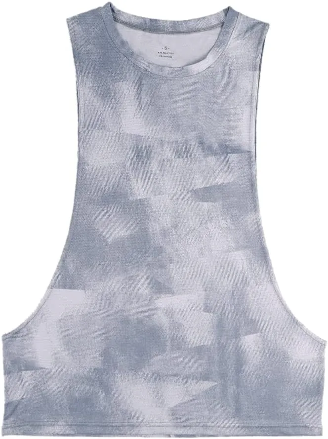 Men's Sleeveless Muscle Stringer Tank Top Cut Open Gym Training Bodybuilding Vest Shirts