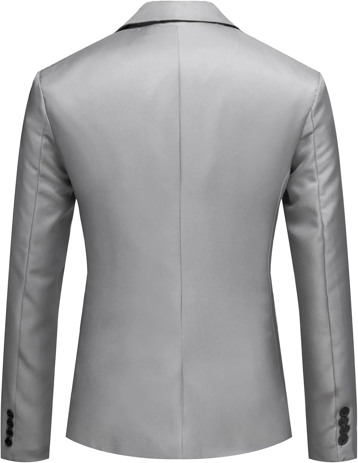 Mens Slim Fit Suit Jacket One Button Notched Lapel Business Daily Lightweight Blazer Jacket Sport Coat Tops