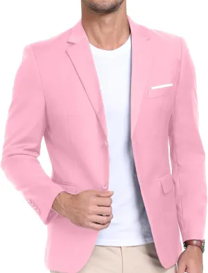 Mens Suit Jacket Slim Fit Blazer for Men Business Suit Blazer Lightweight Casual Sport Coats for Daily Summer Wedding