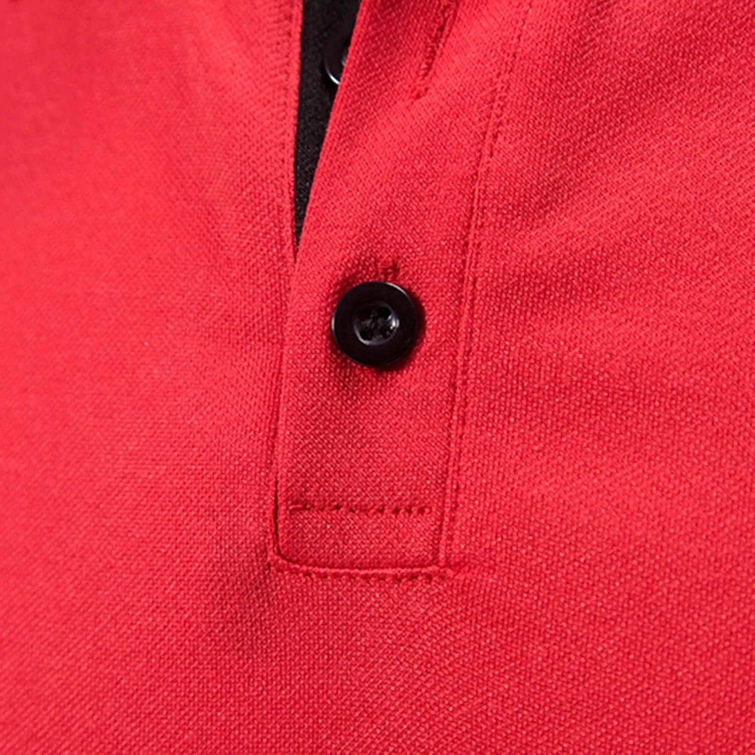 Mens Summer Short Sleeve Polo Shirts Moisture Wicking Cotton Tops Casual Slim-Fit Graphic Pullover Colcor Block Collar Shirts