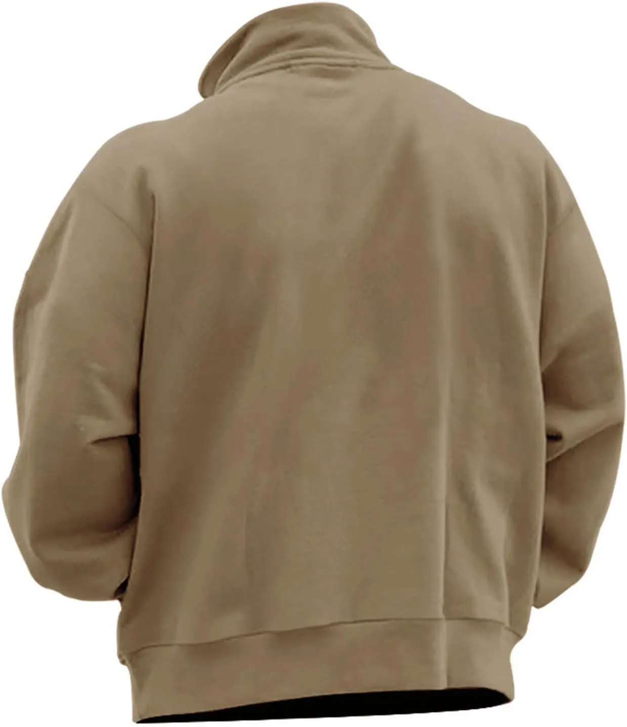 Men's Thermal Sweatshirt Fleece Half Zip Pullover Long Sleeve Warm Golf Shirts Fall Winter Lightweight Workout Tops