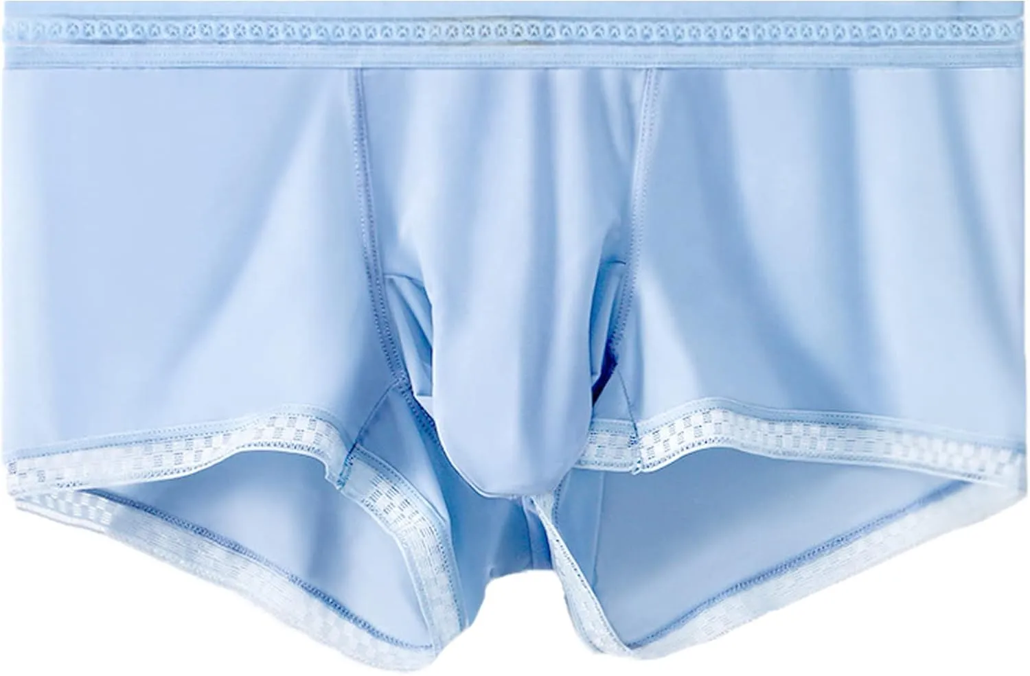 Men's underwear breathable cool panties translucent sexy men's ice silk panties