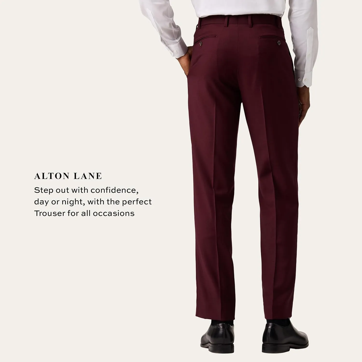Mercantile Trouser Tailored Fit - Premium Quality Suit Pants for Men, Stylish and Elegant Formal Suit for Men