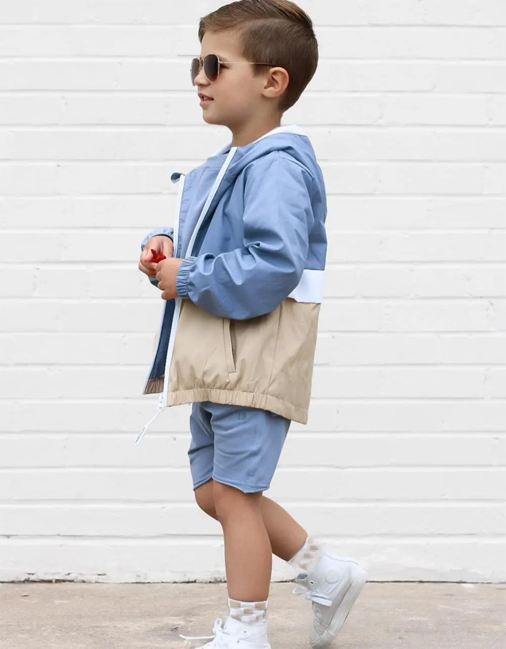 MERSARIPHY Toddler Boy Hoodies Baby Boy Jacket Lightweight Pocket Zip Up Hooded Jackets Baby Fall Winter Outwear